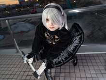 【コスプレ】『NieR: Automata』2Bと共に戦いたい!注目レイヤー・はるか【写真16枚】 画像