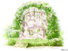 『ららマジ』6周年記念！飯塚晴子氏描き下ろしイラスト＆ミニキャラを使用したオンラインくじが登場 画像