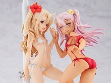 『プリズマ☆イリヤ』水着の紐が解けて焦るイリヤに、迫るクロエ!“魔力供給”まで再現できるセクシーなフィギュアが発売 画像