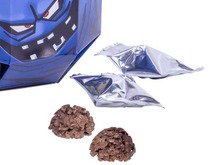 『ドラクエ』の「ばくだんいわ」が、ゴツゴツしたチョコクランチに！「メガンテ」を再現したパッケージもユニーク 画像