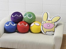 『ぷよぷよ』のクッションが、しまむらオンラインストアで再販！肌触りモチモチの低反発素材を採用 画像