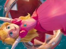 映画『スーパーマリオ』最新映像で「ピーチ姫」のアクションが紹介!難関コースをノンストップで駆け抜けるお姫様 画像