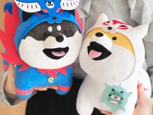 「しばんばん」とカプコンの“わんこ”たちがコラボ!「アマテラス」や「ガルク」が、思わずモフりたくなるぬいぐるみに 画像