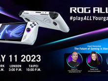 ASUSのSteam Deck対抗「ROG Ally」は5月11日詳細発表。AMD Ryzen Z1搭載ゲーミングUMPC 画像