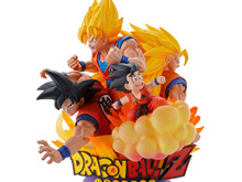 「ドラゴンボールZ」幼少期から超サイヤ人3までの「孫悟空」が勢揃い!超贅沢なフィギュアに、思い出が溢れかえる 画像