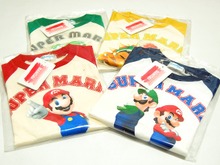 寒い冬もマリオと一緒なら暖かい！マリオの長袖Ｔシャツ（プレゼント付き）・・・週刊マリオグッズコレクション第65回 画像