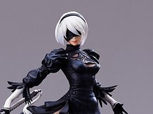 黒の衣装にチラッと見える美しい太もも!『ニーア オートマタ』より「2B(ヨルハ二号B型)」ゴーグルON/OFF、2つのフィギュアが手に取りやすい価格に 画像