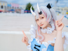【コスプレ】「ホロライブ」百鬼あやめの表情が爽やか!人気レイヤー・わらわら【写真8枚】 画像