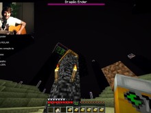 『マインクラフト』エンダードラゴンを“ギター”で倒す猛者現る―エンドロールで勝利の喜びをかき鳴らす 画像