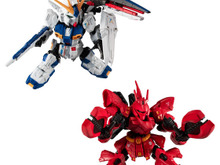 「νガンダム」 & 「サザビー」が手のひらサイズの可動フィギュアに!プレバン限定で、本日20日13時より予約受付開始 画像