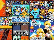 『ポケモン』や『原神』に『東方』まで！海外掲示板Reddit共同お絵描き企画で様々なゲームキャラクターが描かれる―Reddit運営への不満もコッソリ混ざる 画像