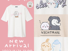 セルフカットでやらかした「ちいかわ」が可愛い!新作ワンピTシャツ全4種がどれも個性的 画像