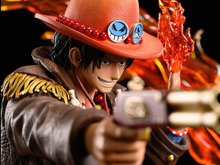 約10万円の高級感!「ワンピース」屈指の人気キャラ、「ポートガス・D・エース」大型スタチューが予約受付開始 画像