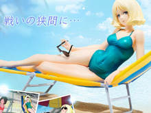 抜群のプロポーションに、セクシーな水着!美しい「セイラ・マス」を、「機動戦士ガンダム」13話のワンシーンそのままに立体化 画像