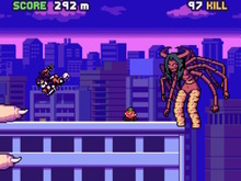 抽選で「スーパーチェンソーマンバイク」フィギュア当たる!落下の悪魔との逃走劇をゲーム化した『チェン走』無料公開 画像