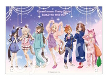 か、可愛すぎる!ナリタトップロードら『ウマ娘 RTTT』メンバー7人が、描き下ろしの“パジャマ姿”でグッズ化 画像