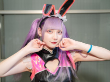 【コスプレ】胸元のハートがチャームポイント!現役アイドル夜骸のネオバニーコスプレが可愛い【写真9枚】 画像