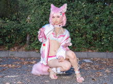 【コスプレ】ホロサマの夏!博衣こよりの新髪型&水着衣装がめちゃかわ!!人気レイヤー・ありさ【写真9枚】 画像