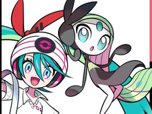 『ポケモン』×「初音ミク」第1弾コラボイラスト公開!メロエッタと組んだ「エスパー使いのミク」がお披露目 画像