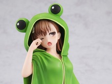 フードを脱いだら大胆な姿に!「御坂美琴」新作フィギュアは、眠そうな顔と笑顔のギャップが魅力 画像