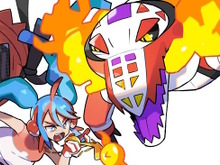 『ポケモン』×「初音ミク」第3弾コラボイラスト公開!ラウドボーンと組んだ「ほのお使いのミク」がお披露目 画像