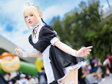 【コスプレ】『Fate』メイドセイバー、台湾に派遣される!?人気レイヤー・あまに【写真7枚】 画像