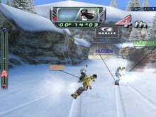 寒い冬には熱い対戦スノーボードゲームを! バランスボードにも対応したWiiウェア『Board Warriors』 画像