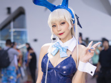 【コスプレ】タイの美女レイヤーの勢いが止まらない!『ブルアカ』トキのバニーガールが蠱惑的な存在感を放つ【写真12枚】 画像