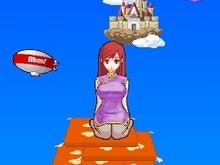 お色気座布団アクションゲーム第2弾『もっとあぶない!座布団タワー』がiモードに登場 画像