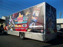 『魔法少女リリカルなのはA's PORTABLE -THE BATTLE OF ACES-』発売記念、期間限定でラッピングトラックが巡回走行！ 画像