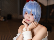 【コスプレ】憂いを秘めた瞳に魅入られる!ゴスロリ衣装綾波が「acosta!@幕張メッセ国際会議場」に登場―注目レイヤー・煮卵たまにゃん【写真9枚】 画像