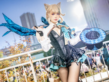 【コスプレ】『原神』リネットのマジックショーが始まるよ!帽子から飛び出すハトや風船をお見逃しなく【写真8枚】 画像