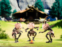 『原神』の定番エネミー「ヒルチャール」が可動フィギュア化！棍棒、盾、クロスボウなどの武器もバッチリ付属 画像