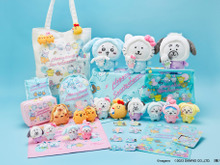ちいかわ、シナモロールらが仲良くパジャマパーティー!「ナガノフレンズ×サンリオキャラクターズ」新グッズが発売開始 画像
