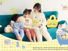 「GU」×「ポケピース」コラボが本日11月23日より発売！ポッチャマ、モクローら7匹の“ふわふわ手触りな”グッズ 画像