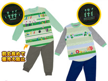「ピクミン」の「光る起毛パジャマ」が再販中!暗いところで光るピクミンが可愛い 画像