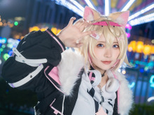 【コスプレ】イルミに映える人気ホロメンが勢揃い！”ふわもこ”に”あくたん””おかゆ”に”すいちゃん”も―美麗レイヤー6選【写真32枚】 画像
