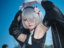 【コスプレ】『ニーア』2B和装コスプレの再現度が高過ぎる!多彩なポーズに注目の人気レイヤー・水瀬あいり【写真15枚】 画像