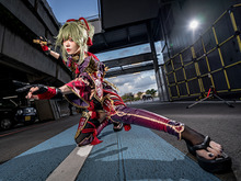 【コスプレ】まさに雷鳴のような衝撃！長崎美女が魅せる『原神』久岐忍のポージングに痺れる【写真10枚】 画像