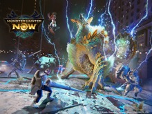 『モンハンNow』新モンスター・ジンオウガ、新武器・ランス、双剣が登場！？ よく見ると“ベリオロス”らしき素材も 画像