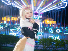 【コスプレ】もこもこの耳と尻尾がチャームポイント。HololiveENの人気者”モココ・アビスガード”がめちゃキュート！人気レイヤー・うりん 画像