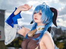 【コスプレ】『原神』甘雨の美しい横顔に一目惚れ。日差しを浴びた柔らかな微笑みに癒やされるー注目レイヤー・さら【写真9枚】 画像