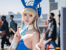 【コスプレ】さらばうさぎ年!クールビューティな”トキバニー”セクシー可愛い”ノワール黒バニー”キュートな”ぺこら”「コミケ103」で見つけたうさちゃんキャラ4選 画像