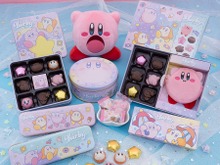 『星のカービィ』バレンタインギフトが可愛い!チョコとセットの“ぬいぐるみ”や“まんまる顔”がデザインのチョコ缶などが登場 画像