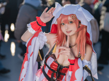 【コスプレ】一年の計はみこち詣にあり!エリート巫女”さくらみこ”が艶やかな衣装でお迎え♪人気レイヤー・天然水【写真8枚】 画像