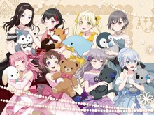 『バンドリ！』ボーカル8名がぬいぐるみを抱いたドレス姿で登場！アクリルスタンドやブロマイドが発売 画像