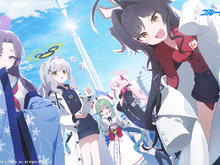 『ブルアカ』3周年キービジュアルが発表!カスミやエイミなど、昨年活躍の生徒たちが歌う記念楽曲も公開 画像