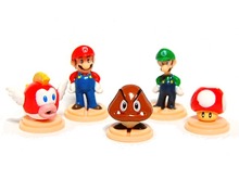 入浴剤からミニフィギュアが顔を出す「スーパーマリオ お風呂でポン! PART1」・・・週刊マリオグッズコレクション第76回 画像
