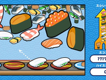 寿司をうちあげて巨大化させるパズルゲーム『SUSHIショット』ニンテンドースイッチで発売―13種類の寿司と最大4人対戦で寿司パーティー！ 画像