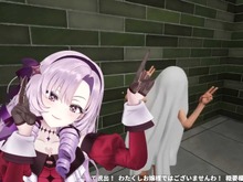 “8番ライク”ホラーゲーム『エスカレーター』にノリノリ“Wピースお化け”が登場…サロメ嬢や兎田ぺこらなど、いろんなVTuberが一緒にノリノリ 画像